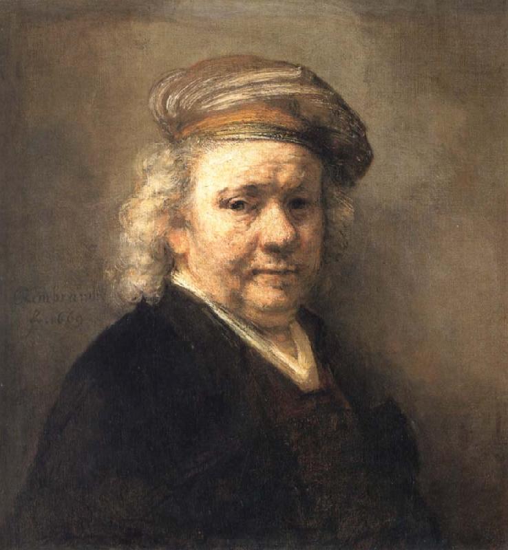 REMBRANDT Harmenszoon van Rijn Self-Portrait Germany oil painting art